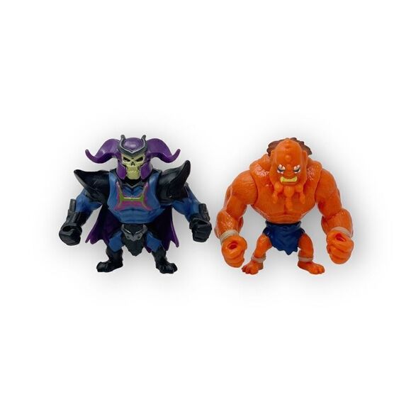 Eternia Minis Action Figures Skelegod & Beast Man MOTU Masters of The Universe - Picture 1 of 6
